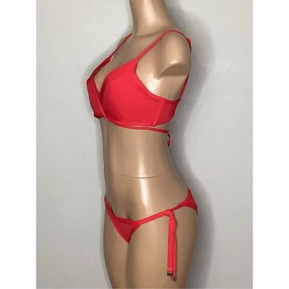 New. SEAFOLLY red bikini. USA 8. Retails $169